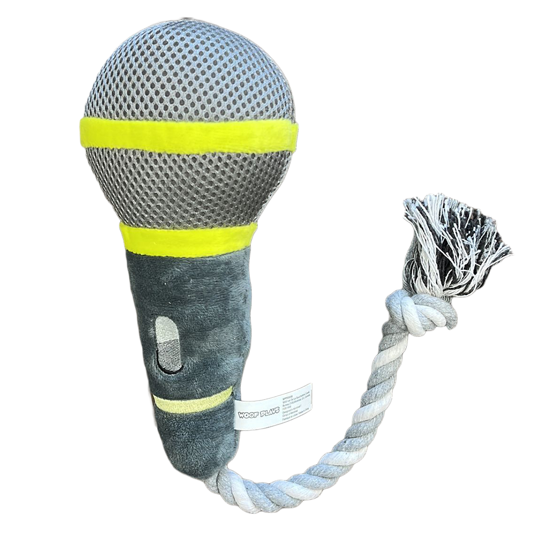 Woof Plays - Plush Microphone