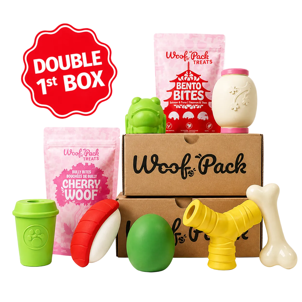 12 Month Subscription: Chewer Double 1st Box